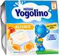Млечен десерт кайсия Nestle Yogolino - 4 х 100 g, за 6+ месеца - 