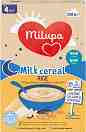 Milupa - Инстантна млечна каша с ориз - Опаковка от 250 g за бебета над 4 месеца - 