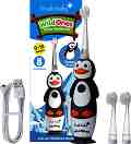 brush-baby WildOnes Penguin Rechargeable Toothbrush - Електрическа четка за зъби за деца от 0 до 10 години - 