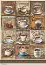   Stamperia -  - A4   Coffee and chocolate - 