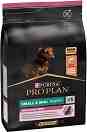 ���� ����� �� ������ � ������������ ���� Purina Pro Plan Sensitive Skin Puppy Small & Mini - 3 kg, ��� ������, �� ����� � ������ ������, �� 6 ������� �� 1 ������ - �����