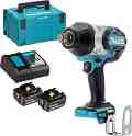 ������������ ������ ��������� 18V Makita DTW1001RTJ - � 2 �������, ������� � ����� �� ������� LXT - 