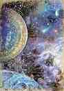 Декупажна хартия Stamperia - Планети - A4 от колекцията Cosmos Infinity - 