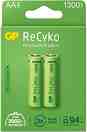 ������� AA - ������������ NiMH (R6) 1300 mAh - 2 ÷ 4 ���� �� ������� ReCyko - �������
