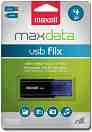 USB 2.0 ���� ����� 4 GB Maxell Flix - 