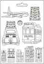 3D  Stamperia -  - 21 x 29.7 cm   Art of travelling - 