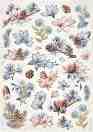 ��������� ������ Stamperia - ������� � ����� - A4 �� ���������� Dewdrops - 