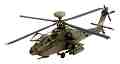 Военен хеликоптер - AH-64D Longbow Apache - Сглобяем авиомодел - 