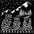 ������ Stamperia - ������ - 18 x 18 cm �� ���������� The Owl's House - 