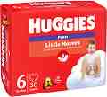  Huggies Little Movers Pants 6 - 30 ,   15-25 kg,       - 
