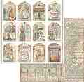    Stamperia -   - 30.5 x 30.5 cm   Brocante Antiques - 