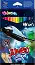 ������ ������ Colorino Kids Jumbo - ������� - 12 ����� �� ������� Nasa - 
