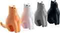 ������� �� ��� �� ��������� Kikkerland Cat Tea Bag Holders - 4 ���� - 
