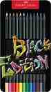 ������ ������ Faber-Castell - 12, 24, 36 ��� 100 ����� � ������� ����� �� ����� Black Edition - 