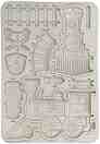  3D  Stamperia -  - 10.5 x 14.8 cm   Art of travelling - 