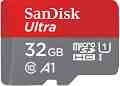 Micro SDHC ����� ����� SanDisk - Class 10, U1, A1 ��� SD ������� �� ������� Ultra - 