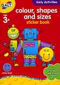 Galt: ,    -     : Colour, shapes and sizes - sticker book -  