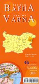 Варна - регионална административна сгъваема карта - карта