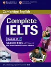 Complete IELTS: Учебна система по английски език Bands 6.5 - 7.5 (C1): Учебник с отговори + CD - учебна тетрадка