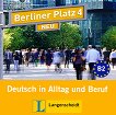 Berliner Platz Neu - ниво 4 (B2): 2 CD с аудиоматериали по немски език - книга за учителя