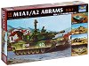 Американски танк - M1A1/A2 Abrams 5 в 1 - Сглобяем модел -