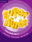 Super Minds - ниво 6 (A2 - B1): 4 CD с аудиоматериали по английски език - учебна тетрадка
