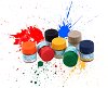 Акрилна боя на водна основа - Mr. Aqueous Hobby Color: Гланцова - Боичка за оцветяване на модели и макети - 10 ml - 