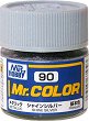 Акрилна боя на ацетонова основа - Mr. Color: Металик - Боичка за оцветяване на модели и макети - 10 ml - 