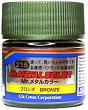 Акрилна боя на ацетонова основа - Mr. Metal Color: Метални цветове - Боичка за оцветяване на модели и макети - 10 ml -