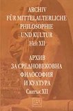 Archiv für mittelalterliche Philosophie und Kultur - Heft XII - 
