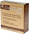Rosa Impex Decolor Time - Система за отстраняване на цвета от трайно боядисана коса - 