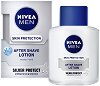 Nivea Men Silver Protect After Shave Lotion - Лосион за след бръснене от серията Silver Protect - 