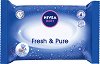 Nivea Baby Fresh & Pure Wipes - Мокри кърпички с алое от серията Nivea Baby, 63 броя - 