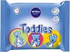 Nivea Baby Toddies - Опаковка от 60 броя мокри кърпички за бебета и деца от серията "Nivea Baby" - 