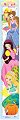 Ръстомер Пепеляшка, Снежанка и Спящата красавица - Пух - От 60 до 150 cm, на тема Принцесите на Дисни - 