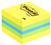 Самозалепващи листчета Post-it - Лимон - 400 листчета с размери 5.1 x 5.1 cm - 