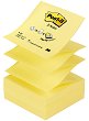 Жълти самозалепващи Z-листчета Post-it - 100 листчета с размери 7.6 x 7.6 cm - 