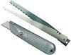 Макетен нож с метален корпус - Комплект с допълнителни остриета - 