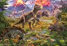Свърталище на динозаври - Пъзел от 500 части - 