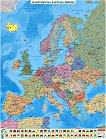 Политическа карта на Европа - M 1:4 000 000 - 