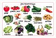 Зеленчуци - учебна таблица - 