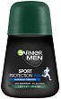 Garnier Men Mineral Sport Anti-Perspirant Roll-On - Ролон за мъже от серията "Garnier Deo Mineral" - 