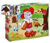 Дървени кубчета - Приказки - Образователна играчка - 