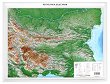 Релефна карта на България - карта