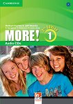 MORE! - Ниво 1 (A1): 3 CD с аудиоматериали Учебна система по английски език - Second Edition - учебник