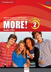 MORE! - Ниво 2 (A2): 3 CD с аудиоматериали Учебна система по английски език - Second Edition - учебна тетрадка