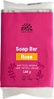 Urtekram Rose Soap Bar - Био сапун с роза от серията Rose - 