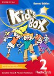Kid's Box - ниво 2: Флашкарти по английски език : Second Edition - Caroline Nixon, Michael Tomlinson - 