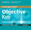 Objective - Key (A2): 2 CDs с аудиоматериали Учебен курс по английски език - Second Edition - учебна тетрадка