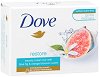 Dove Go Fresh Restore whit Blue Fig & Orange Blossom Scent Soap - Сапун с аромат на смокиня и портокалов цвят от серията Go Fresh - 